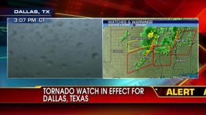 Dallas Tornado Watch